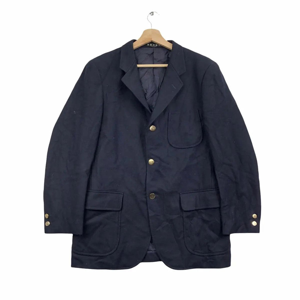 Vintage VAN JAC JAPAN 3 Button Cotton Blazer Sport Coat Suit