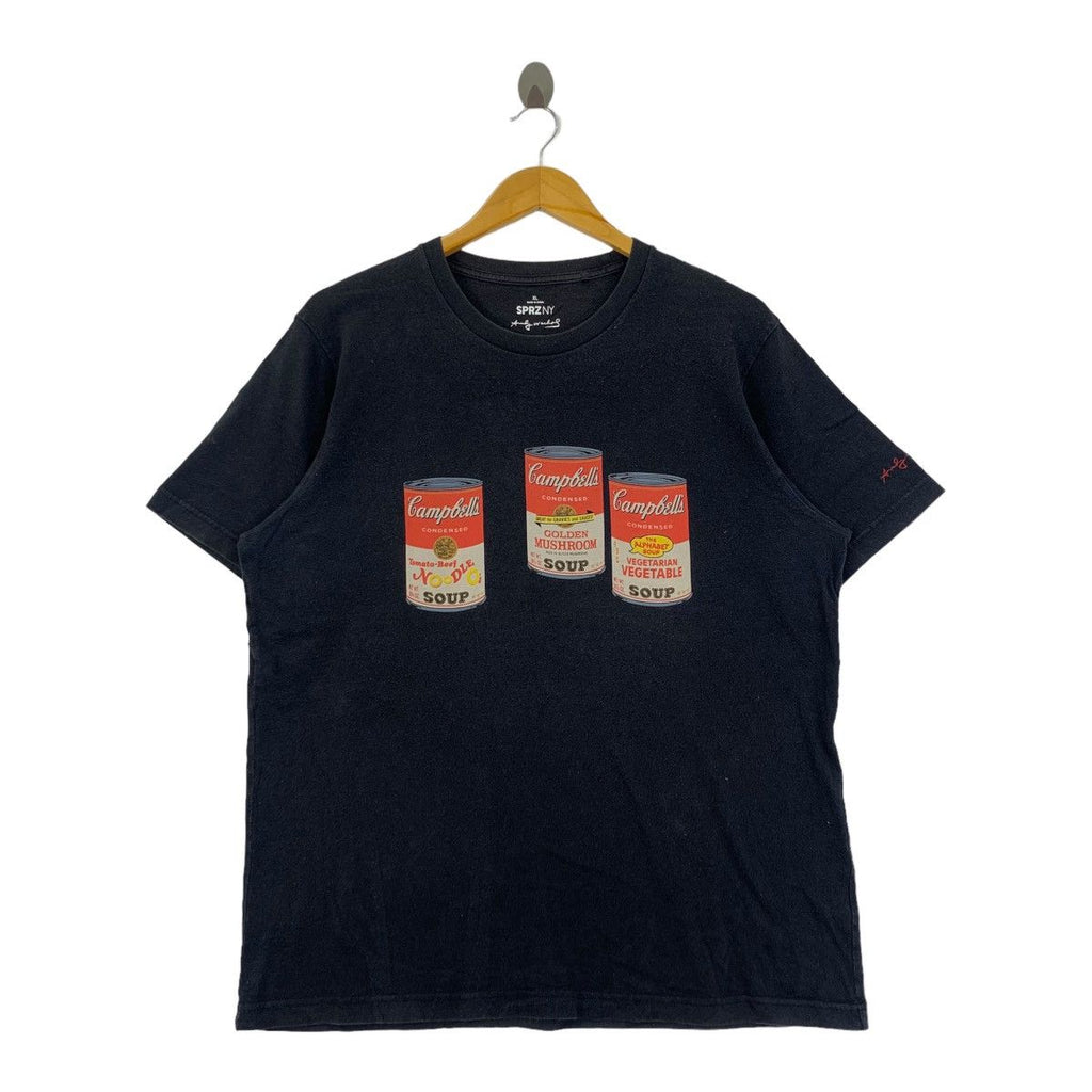 ANDY WARHOL x UNIQLO Campbells Pop Art Tee Shirt Top Illustration Painting