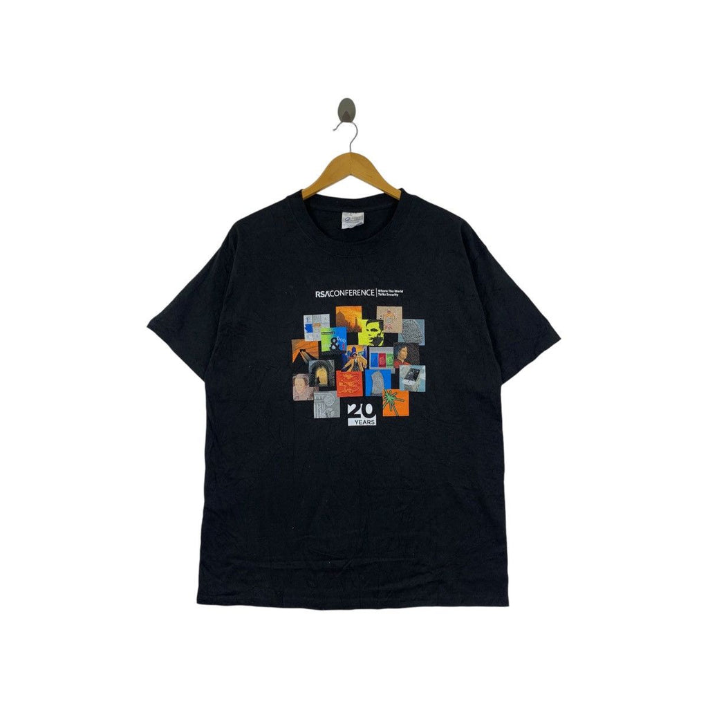 RSA CONFERENCE CISCO IT Security Professional Tee Shirt Top HP Mcafee