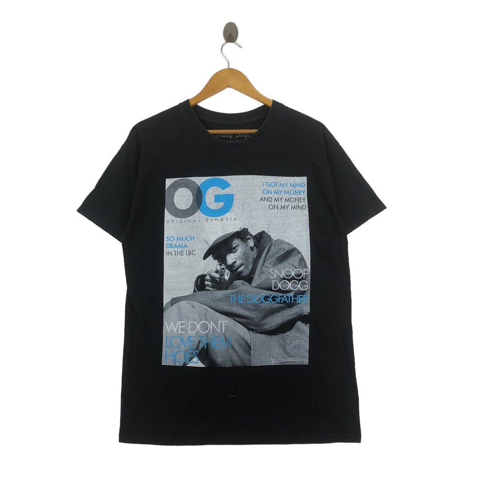 SNOOP DOGG THE DOGGFATHER Original Gangsta Rap Tee Shirt Movie Film Album