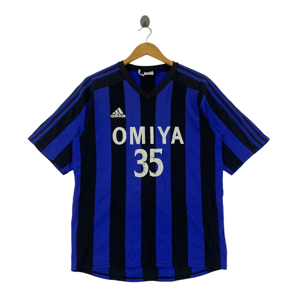 Vintage ADIDAS OMIYA ARDIJA Football Japan Jersey Tee Shirt Top J League