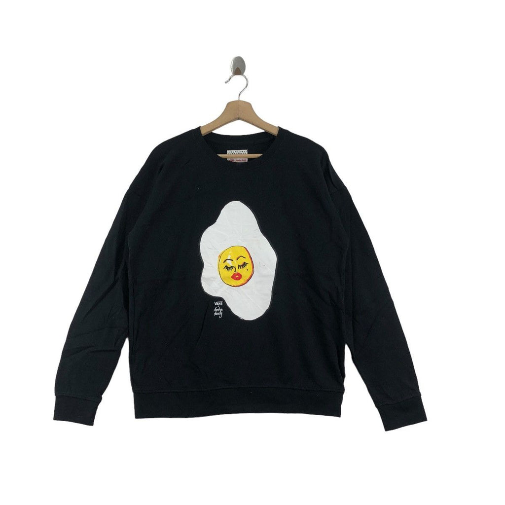VANS x KENDRA DANDY Sunny Side Up Eggs Skateboard Sweatshirt Sweater Pullover Jumper