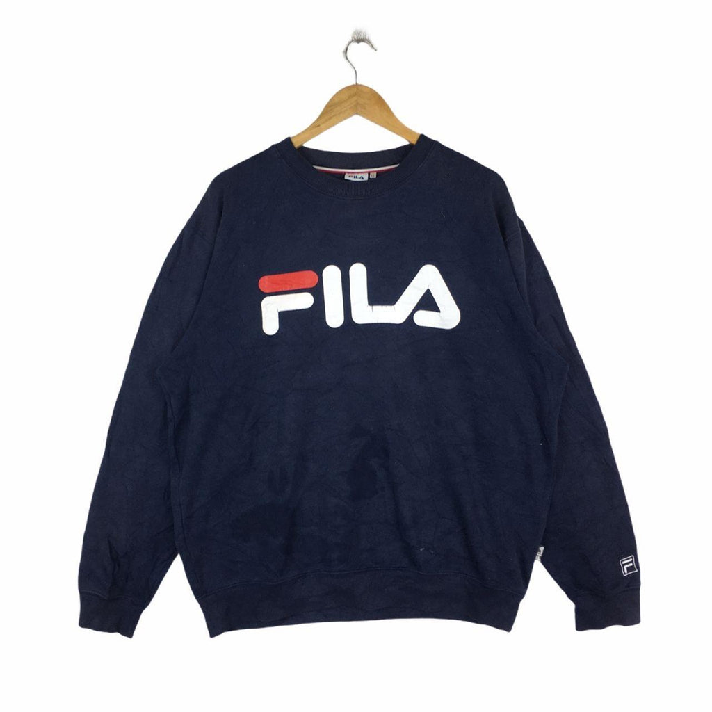 Vtg FILA ITALIA Tennis Sweater Sweatshirt Windbreaker Jacket Hoodie