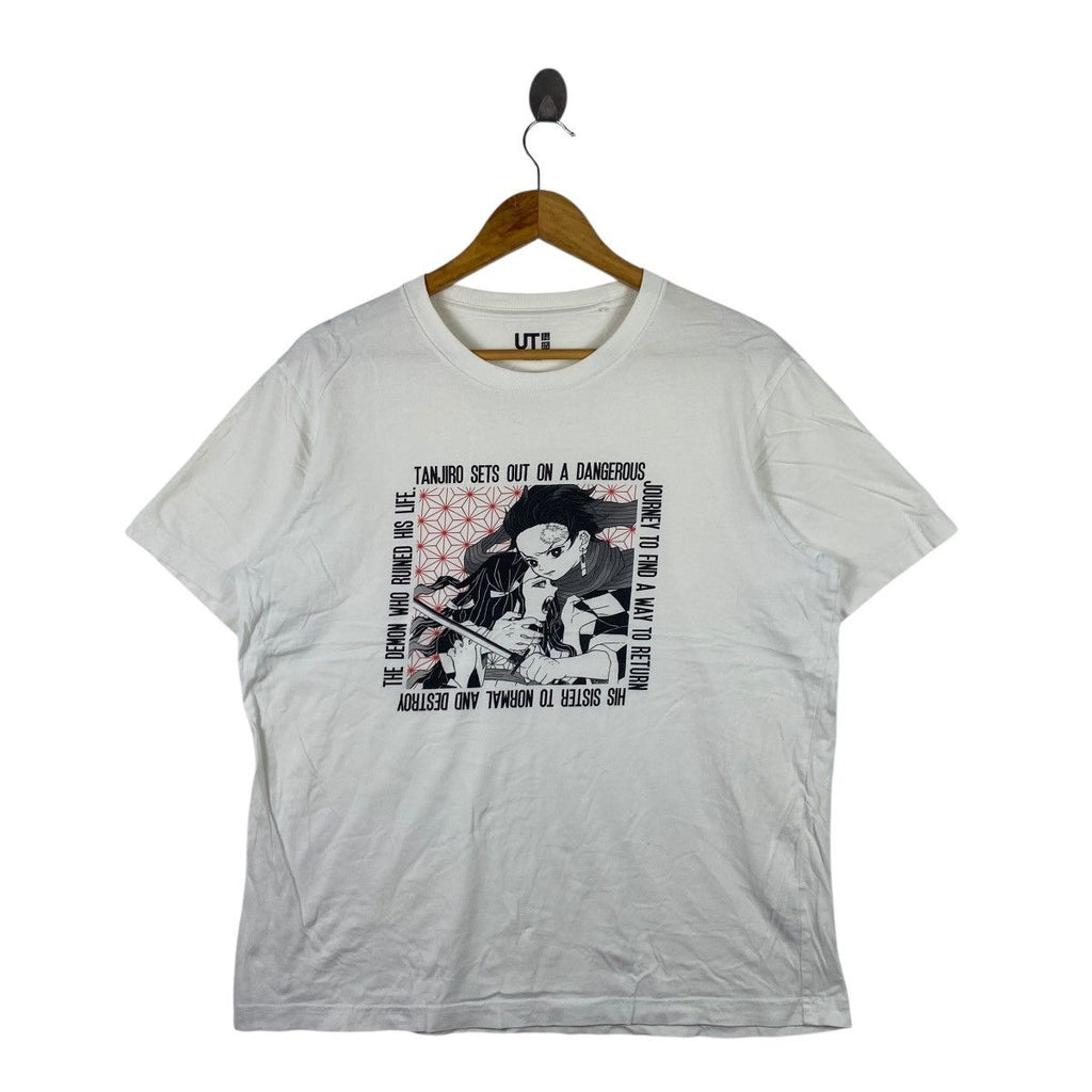 ANIME KIMETSU NO YAIBA x UNIQLO Demon Slayer Tee Shirt Top Manga Series