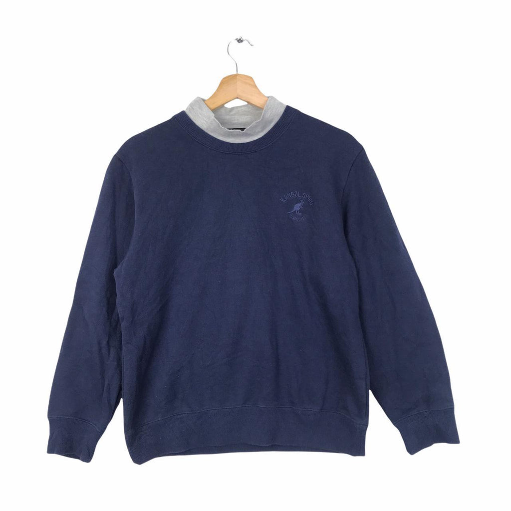 Vtg KANGOL SPORTS UK Sweatshirt Crewneck Pullover Sweater