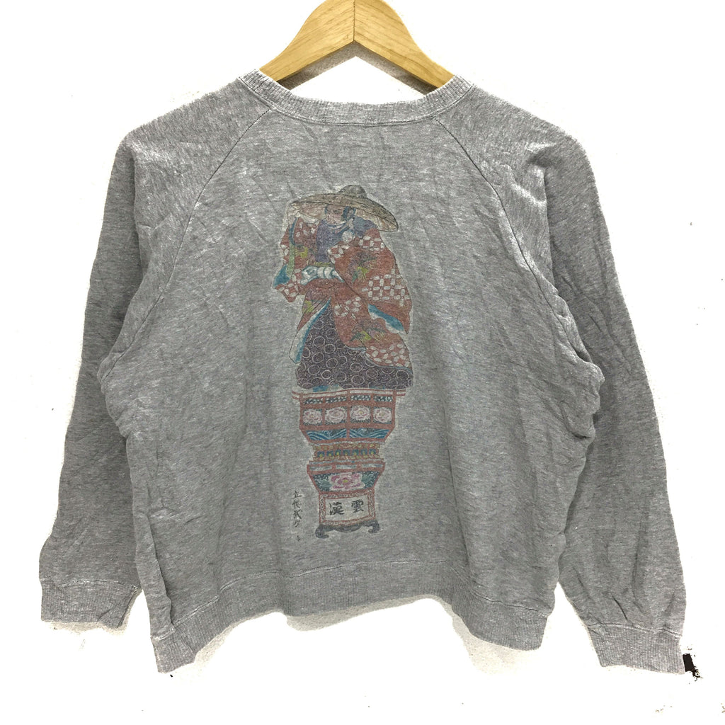 Vintage BROS. INTERNATIONAL Sweatshirt Goshogawara Tachineputa Festival JAPAN Tokyo Dome 1998 Pullover Jumper Sweater