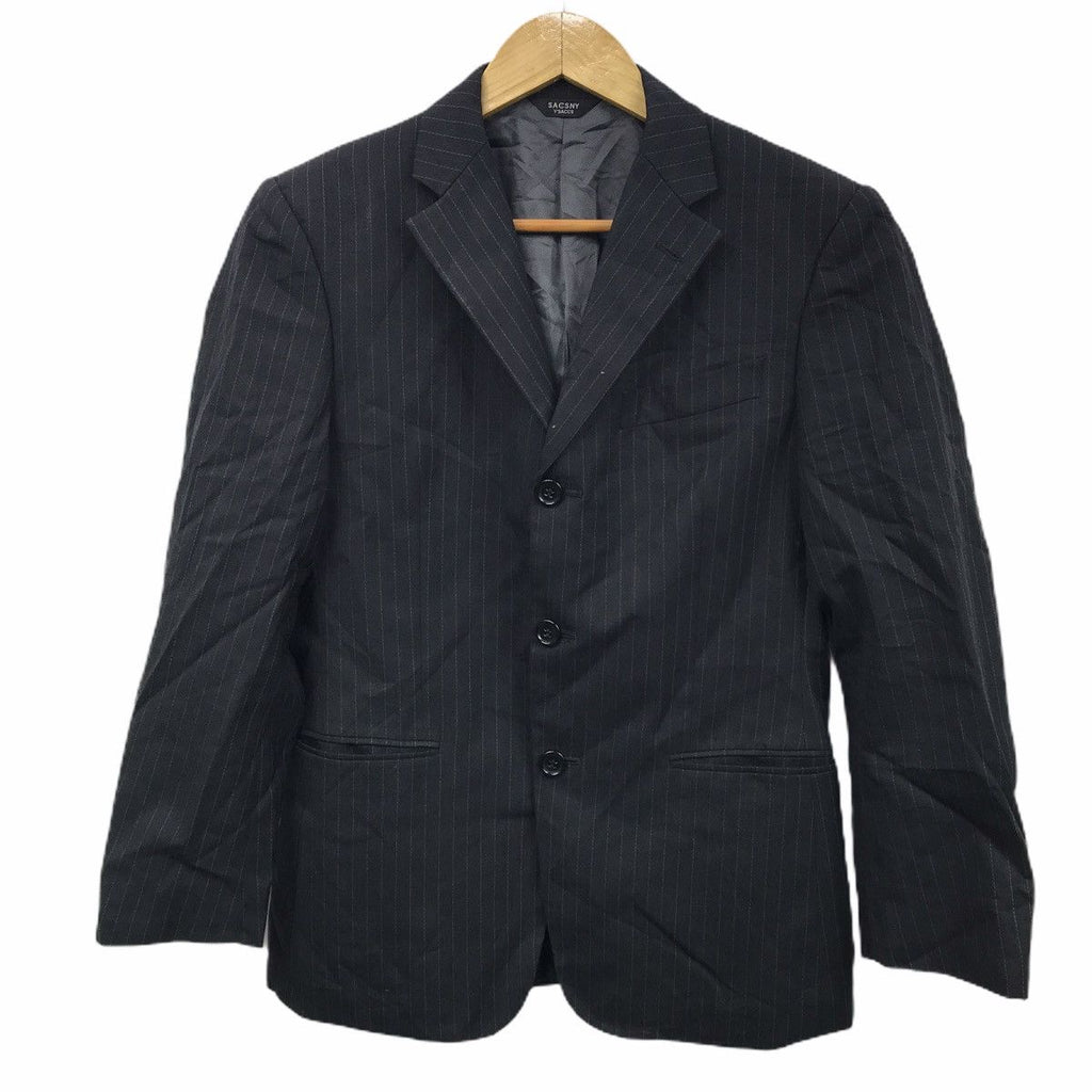 Vintage YOHJI YAMAMOTO SACSNY Y'SACCS Collection 3 Buttons Striped Blazer Coat Suit Formal