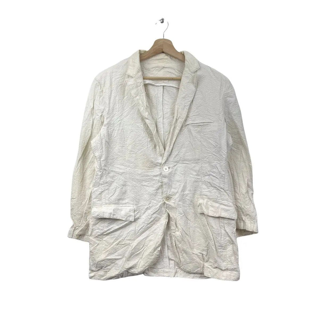 Vintage TABLOID NEWS JAPANESE Designer 2 Button Blazer Sport Coat Parka Made In Japan