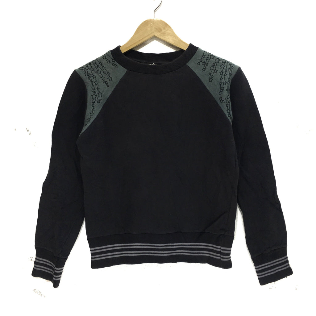 Vintage SILAS Raglan Stars Logo Pop Art Crewneck Sweatshirt Sweater Pullover Jumper