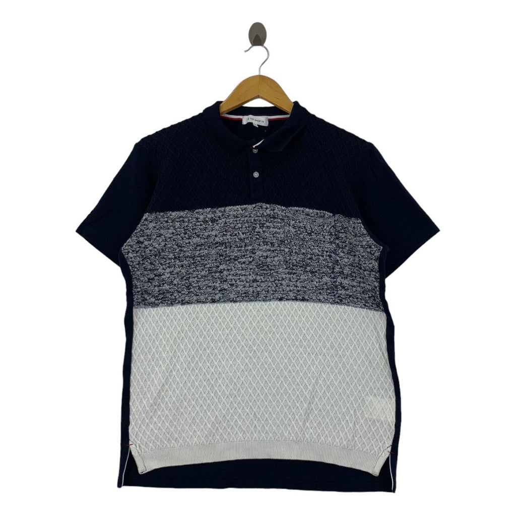 TAKEO KIKUCHI TK Shop Collection Polo Tee Shirt Top Patchwork