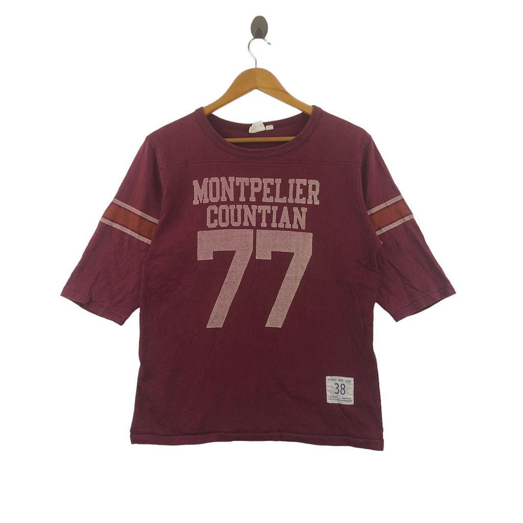 SEVENTH RANK ROOK Montpelier Countian 3 Quarter Tee Shirt