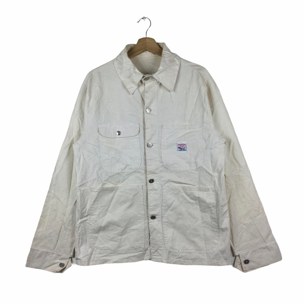Vtg 90’ POINTER Workwear Tactical Sailing Core Jacket Outdoor Fishing Hunting Sweater Windbreaker