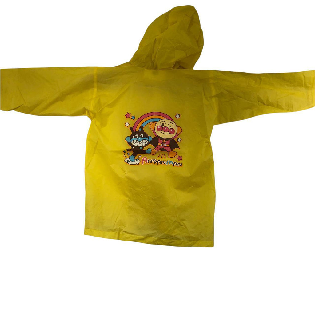 Vtg ANPANMAN ANIME JAPAN Hoodie Windbreaker Jacket Raincoat