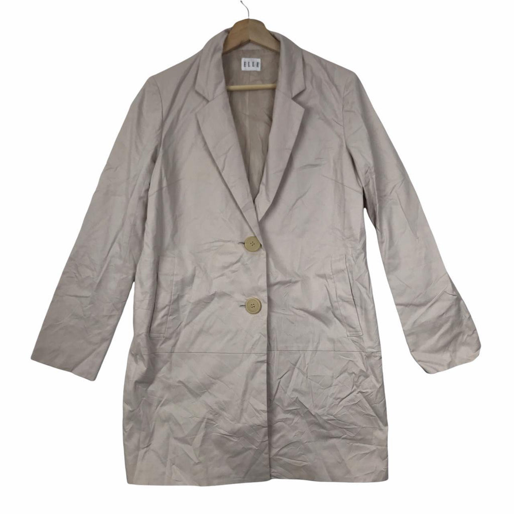 Vtg ELLE JAPAN Button Blazer Sport Coat Suit Jacket