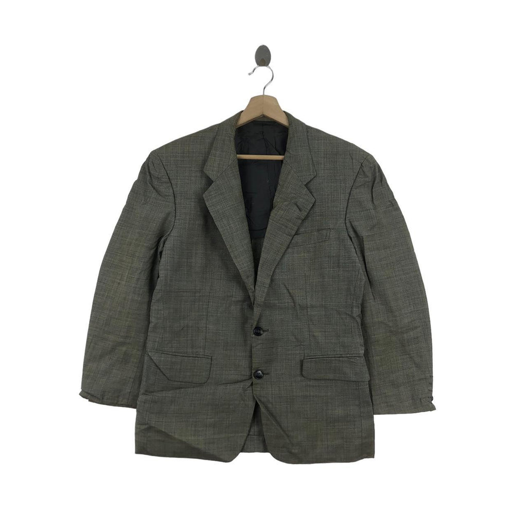 Vtg CHRISTIAN DIOR MONSIEUR 2 Button Blazer Sport Coat Suit Formal Meeting