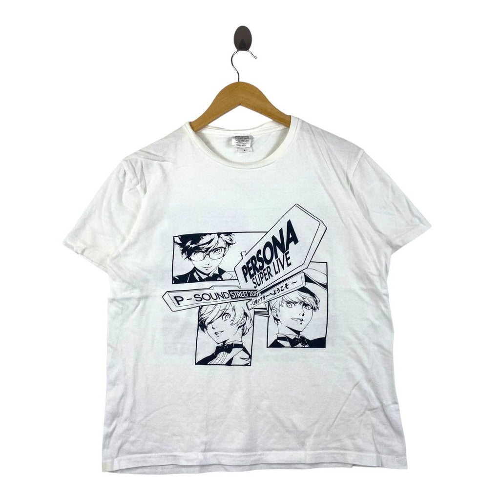 PERSONA SUPER LIVE P-Sound Street 2019 Sega Tee Shirt Top Ryogoku Kokugikan