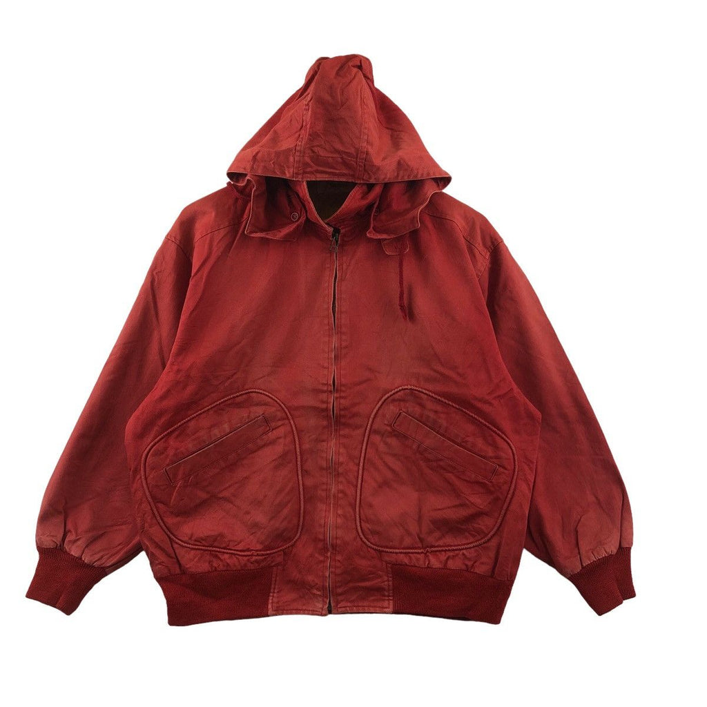 Vintage JANTZEN JAPAN Natural Pure Dye Baggy Jacket Hoodie Windbreaker