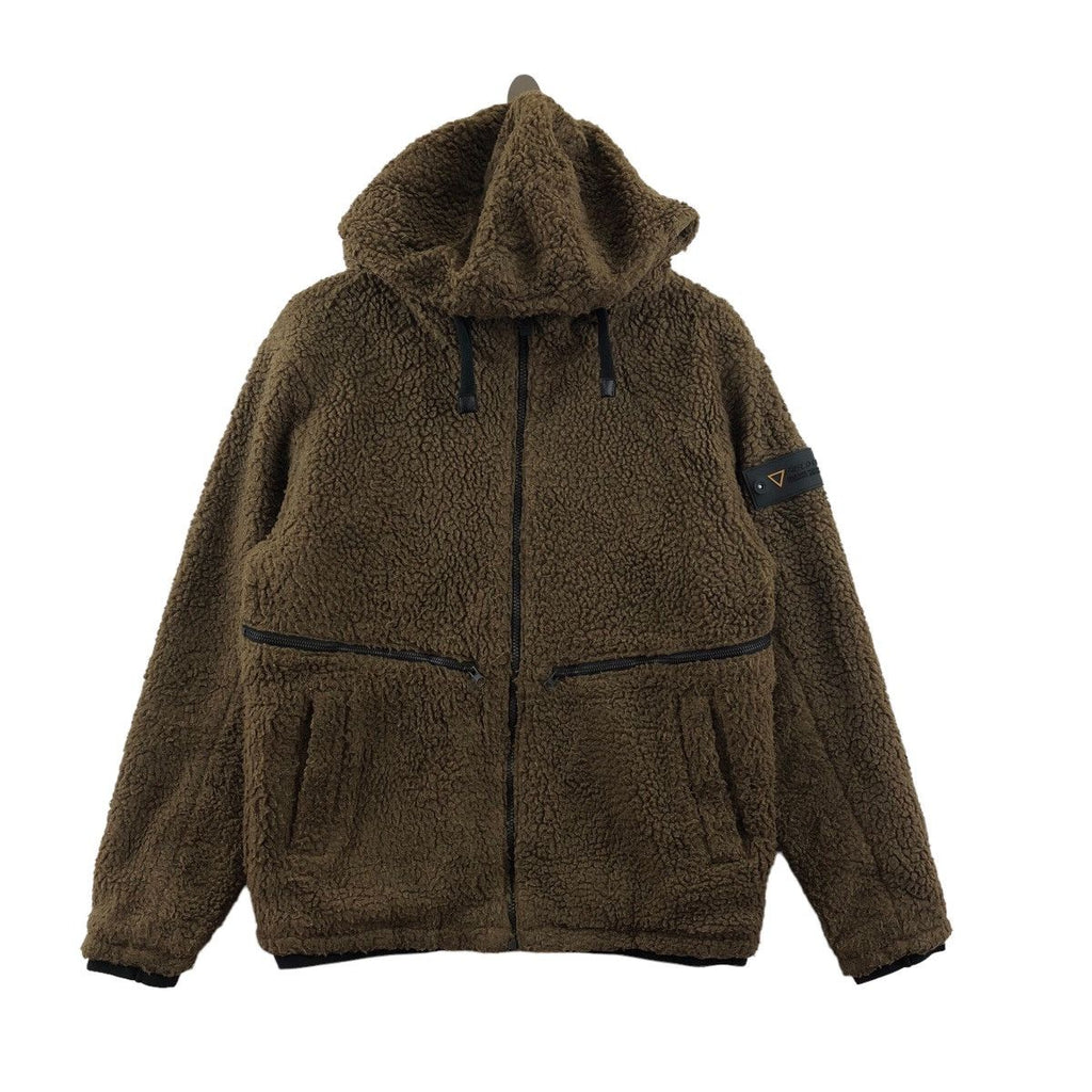 FIELD CORE WORKMAN Design Sherpa Deep Pile Fleece Jacket Hoodie Windbreaker