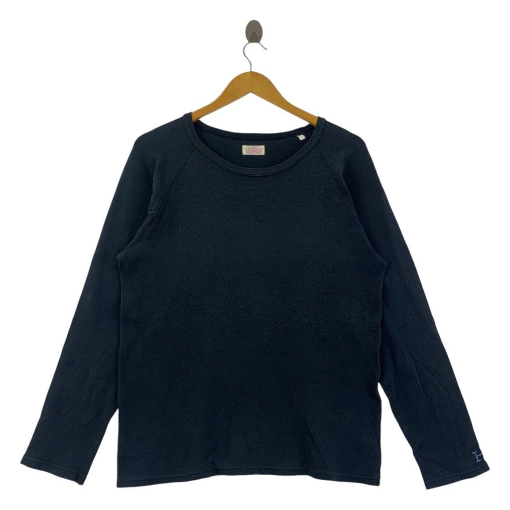 Vintage HR MARKET JAPAN Natural Dye Plain Tee Shirt Top Long Sleeve