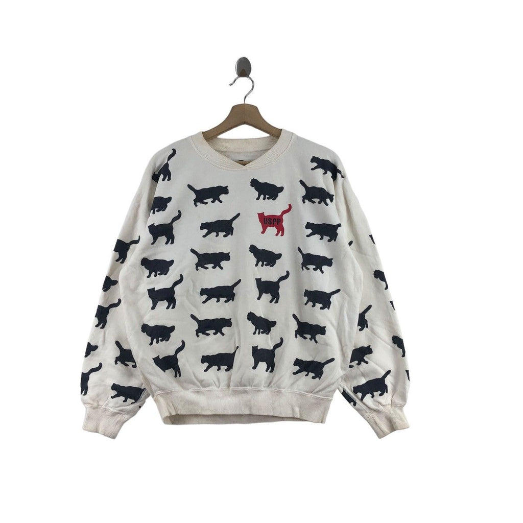 USPP United States Paradise Park AOP She And Her Cat Sweatshirt Sweater Pullover Jumper