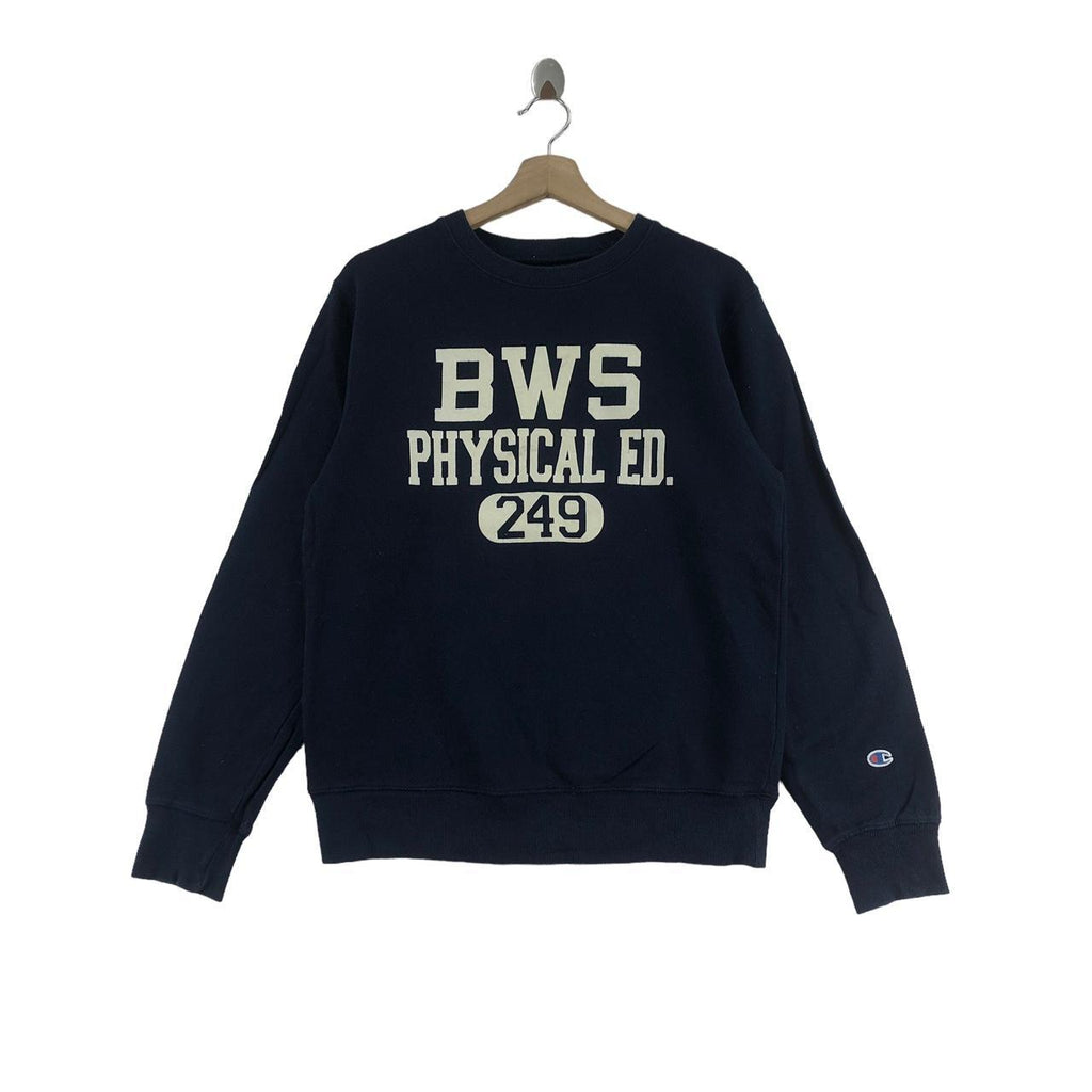 Vintage CHAMPION BWS Physical Edu 249 Sweatshirt Pullover Jumper Sweater