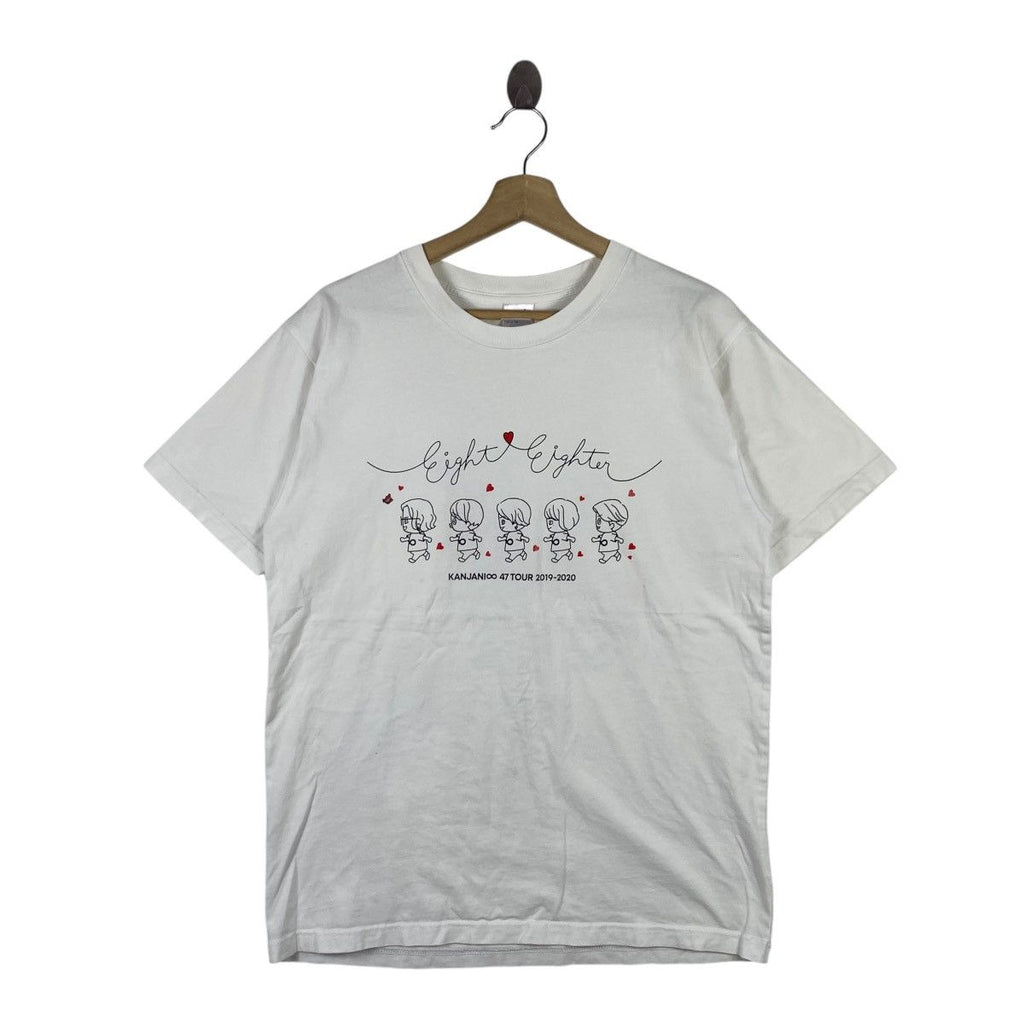 KANJANI EIGHT Japan Boy Band 47 Tour 2019 Promo Tee Shirt Top Album Live Concert