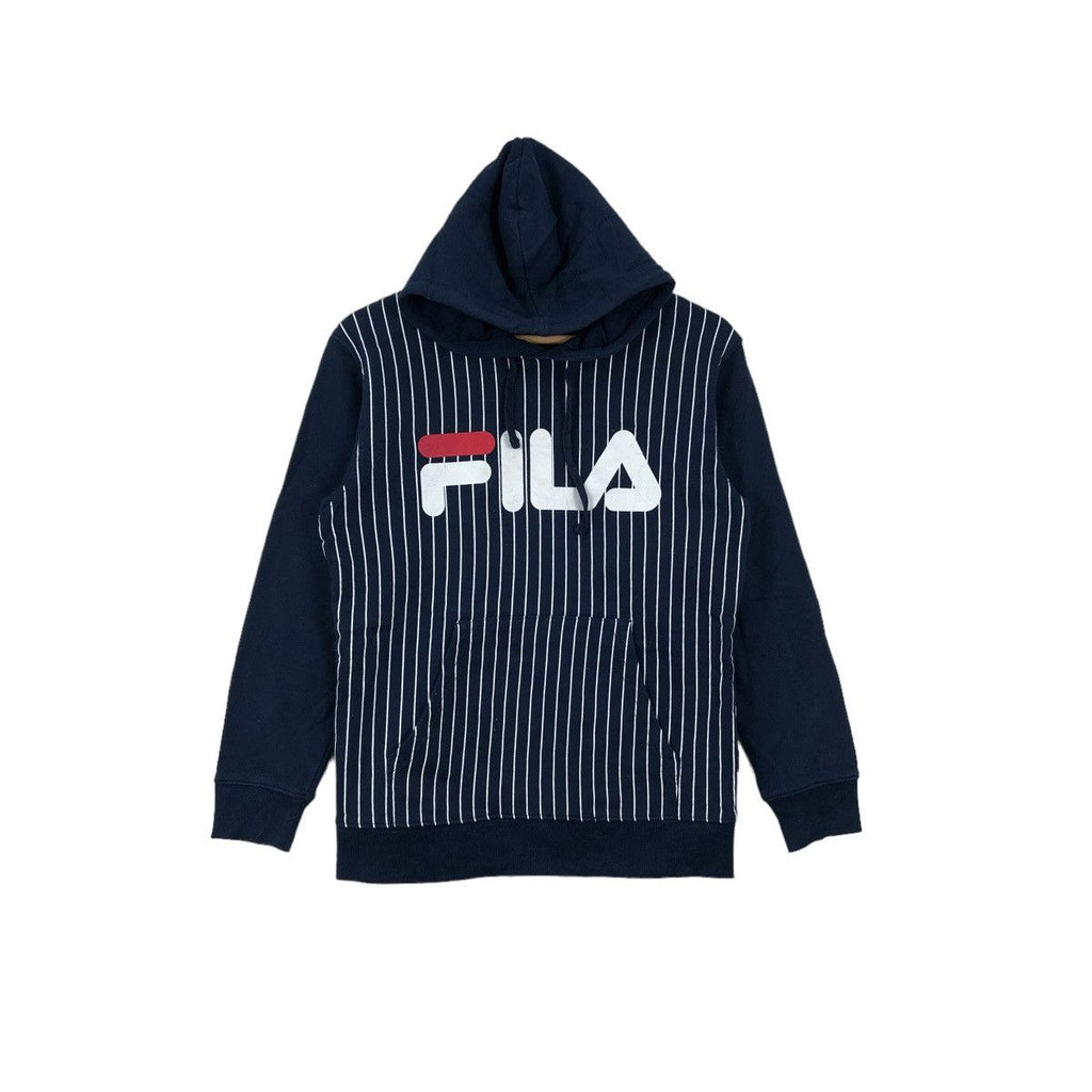 Vintage FILA BIELLA ITALIA Striped Pullover Hoodie Sweatshirt Sweater Crewneck Pullover Jumper