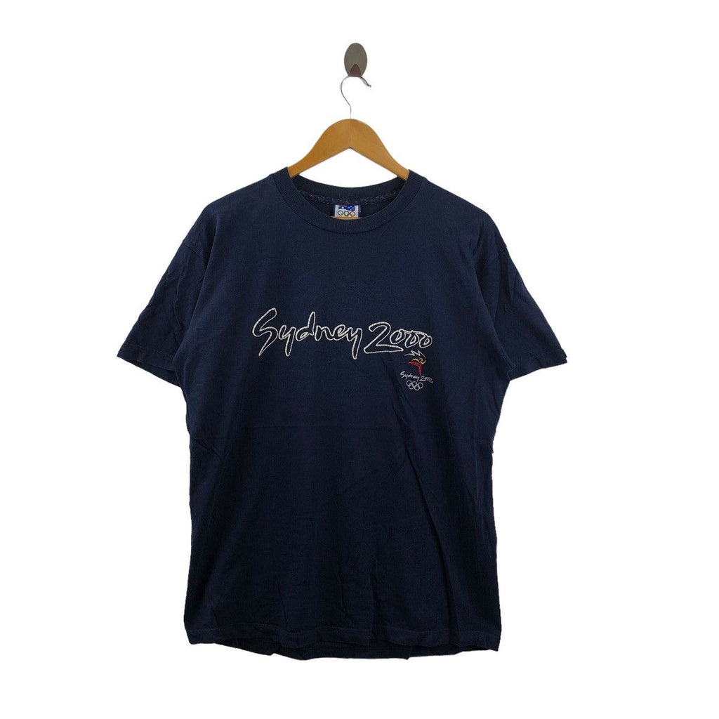 Vintage OLYMPIC SYDNEY 2000 Summer Sport Tee Shirt Athletic World Champion
