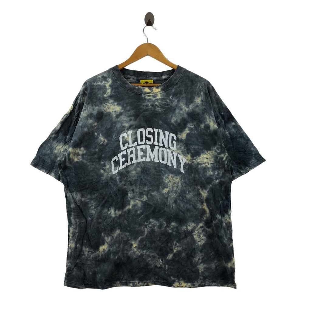 Vintage CLOSING CEREMONY Tie Dye Preservation Tee Shirt Made In USA Saving Life