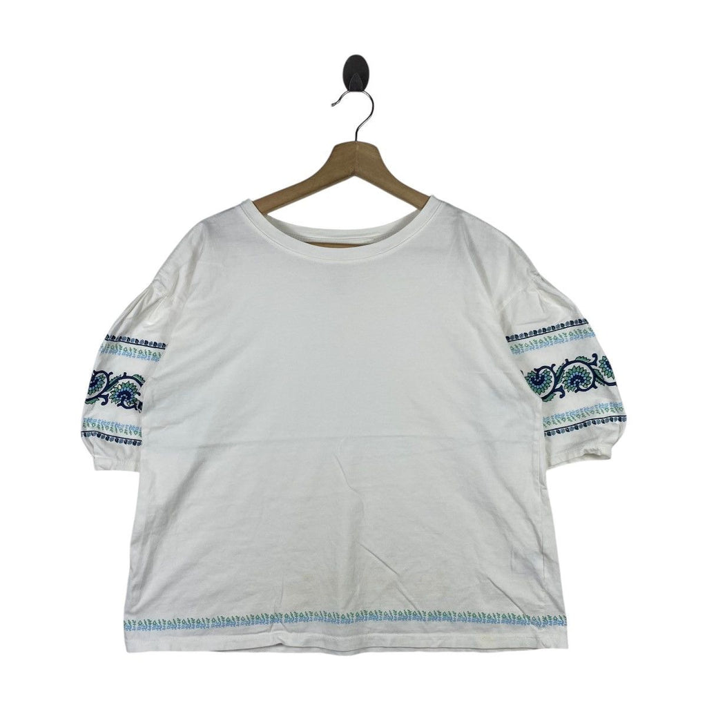 ANNA SUI x UNIQLO Collaboration Bohemian Style Tee Shirt Top