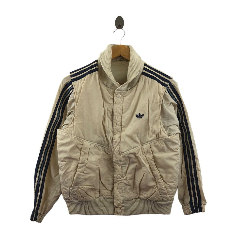 Vintage 70’ ADIDAS WEST GERMANY Bomber Jacket Originals Jacket 3 Stripes Warm Up