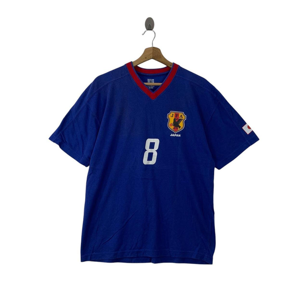 Vintage JAPAN MITSUO OGASAWARA Football Tee Shirt Top Jersey Asia Cup Champion