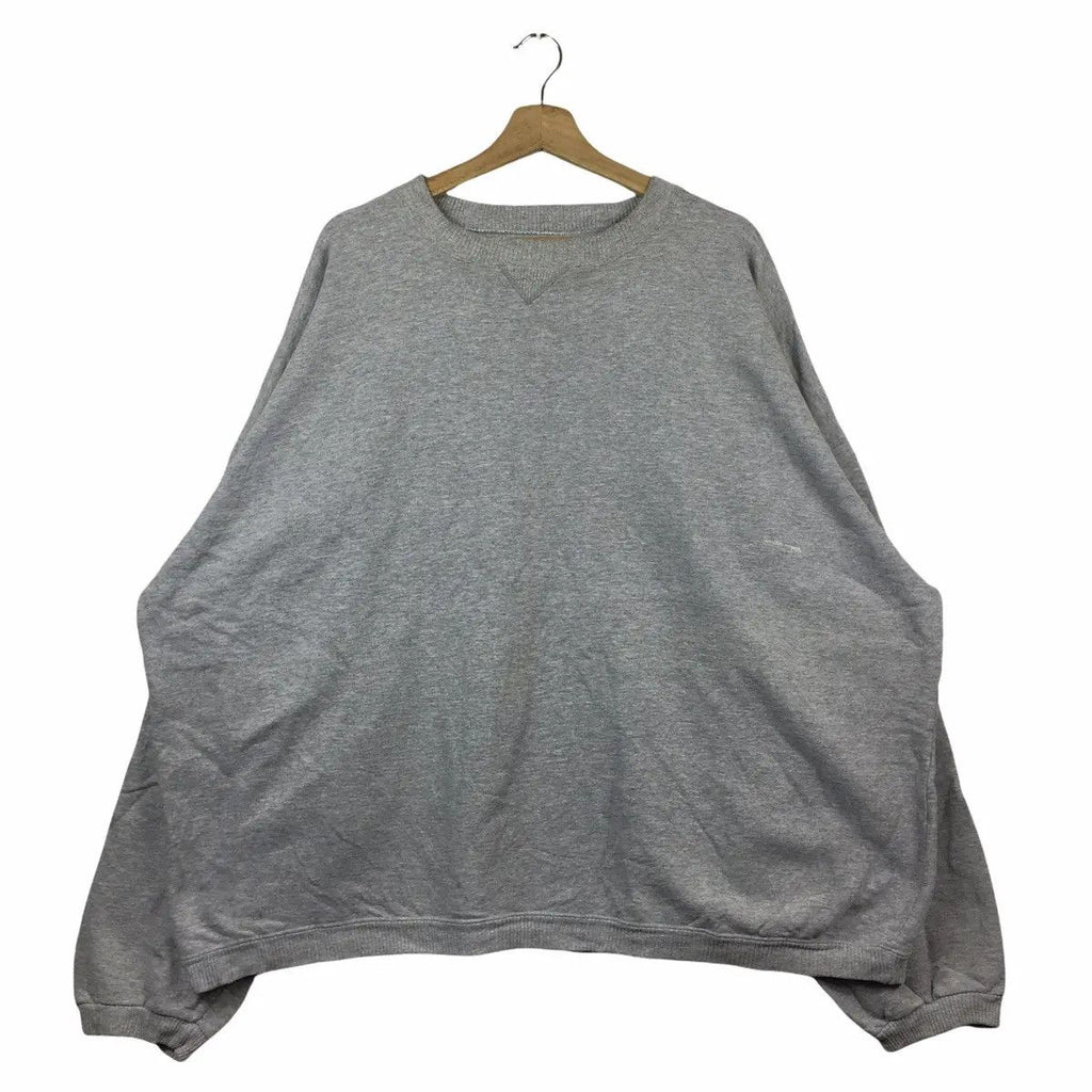 Vintage 90' CHAMPION USA Reverse Weave Gray Baggy Sweatshirt Pullover Sweater