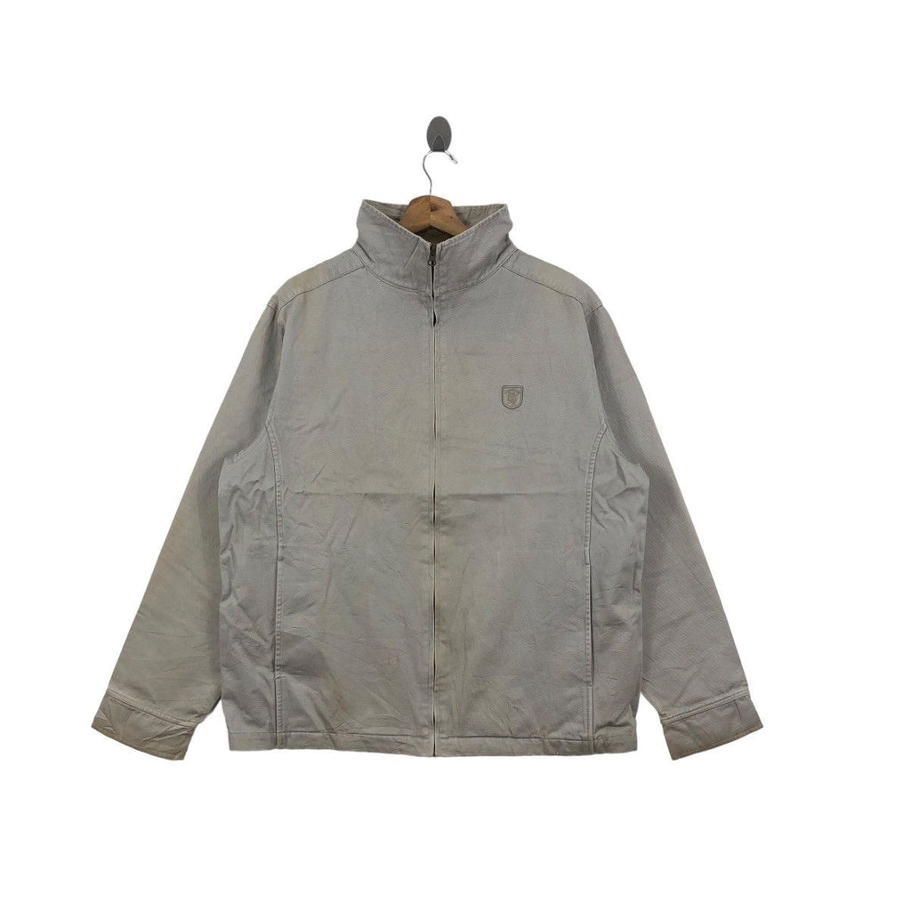 Vtg BROOKLYN INDUSTRIES SKATEBOARD Crest Logo Jacket Windbreaker Streetwear