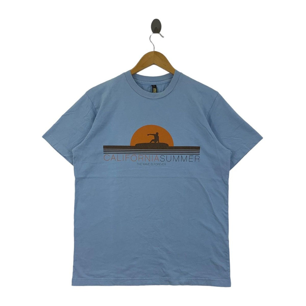 UNIQLO x CALIFORNIA SUMMER Wave Forever Tee Shirt Top Surf Beach Hawaii