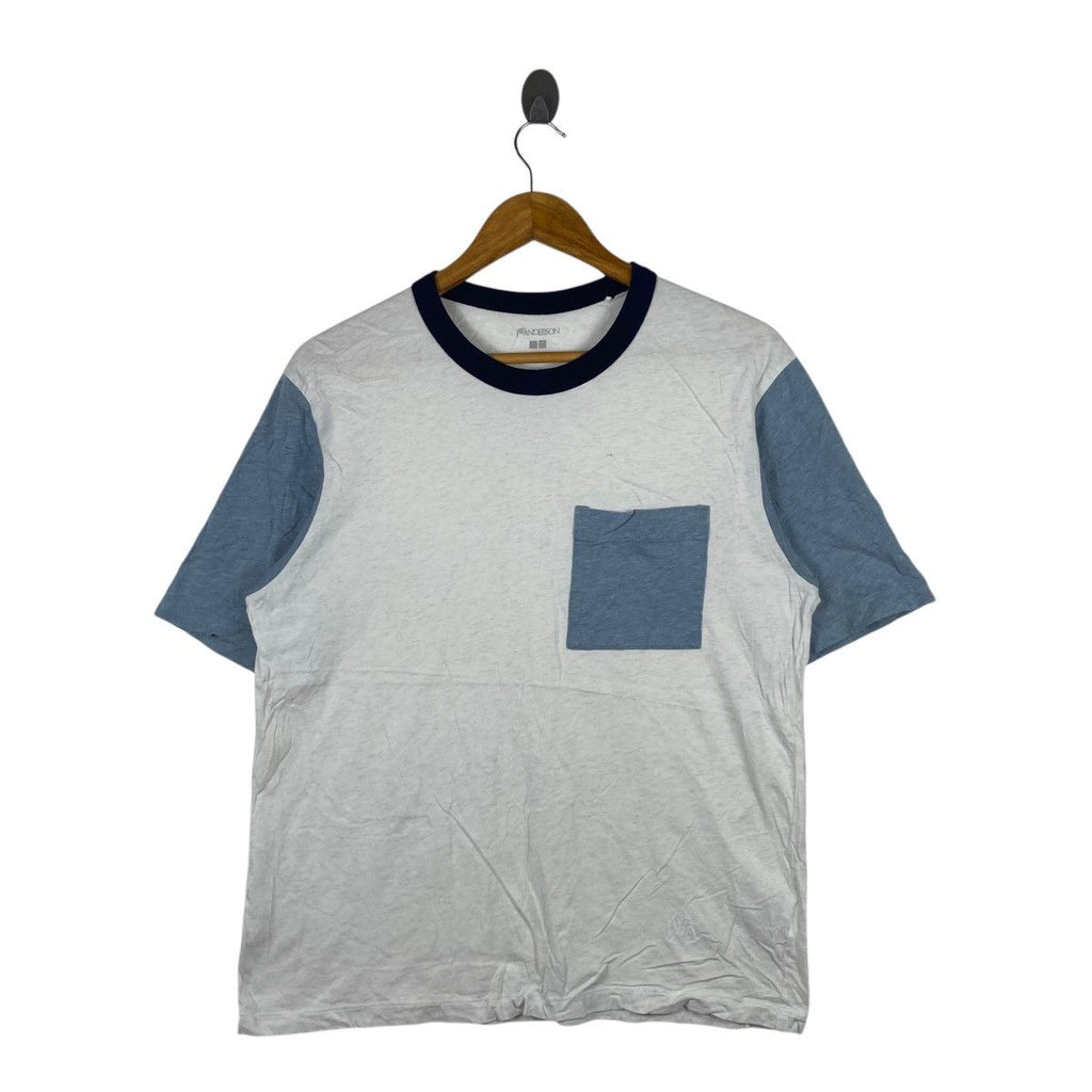 JW ANDERSON x UNIQLO Raglan Pocket Ringer Plain Tee Shirt Top Special Collaboration