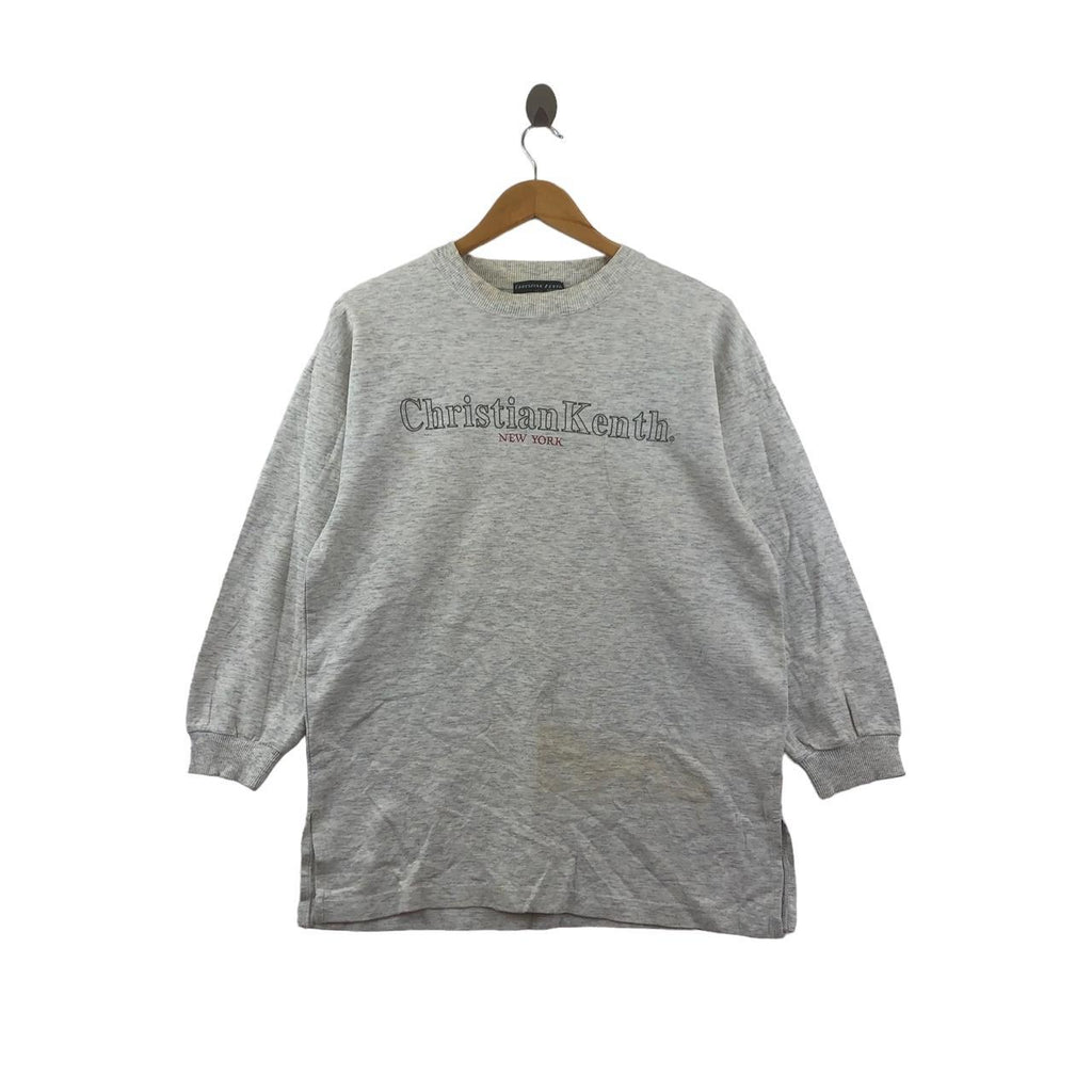 Vintage CHRISTIAN KENTH New York Center Logo Sweatshirt Sweater Pullover
