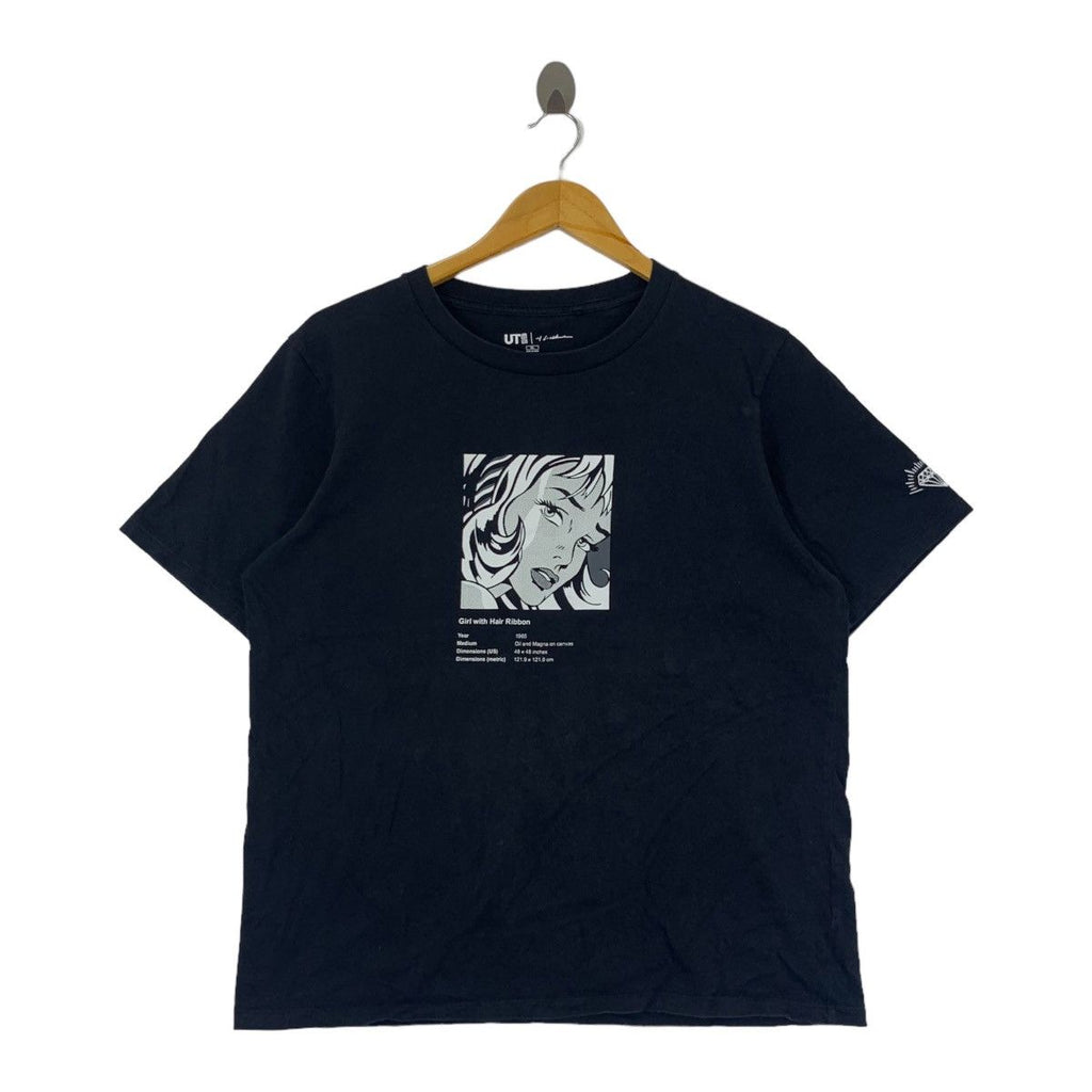 ROY LICHTENSTEIN x UNIQLO Girl Hair Ribbon Tee Shirt Painting New Art Movement