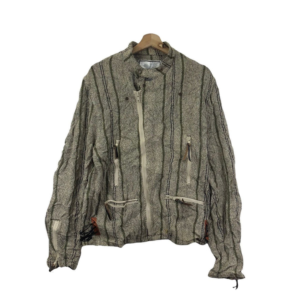 Vintage TILT CHRONIC MADE Japan Designer Boro Tactical Jacket Trench Coat Parka