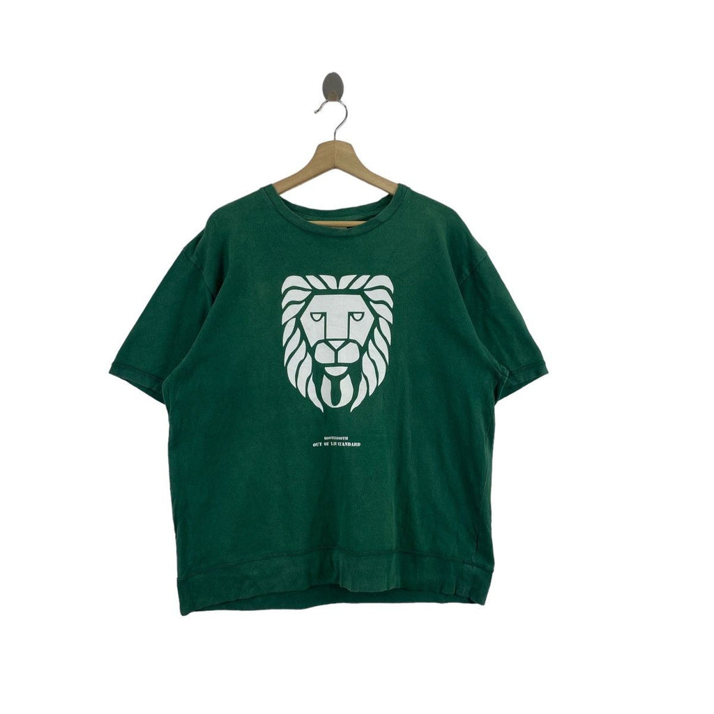 Vtg BOOTLEG BOOTH JAPAN Streetwear Lion King Tee Shirt Out Of Law Standard