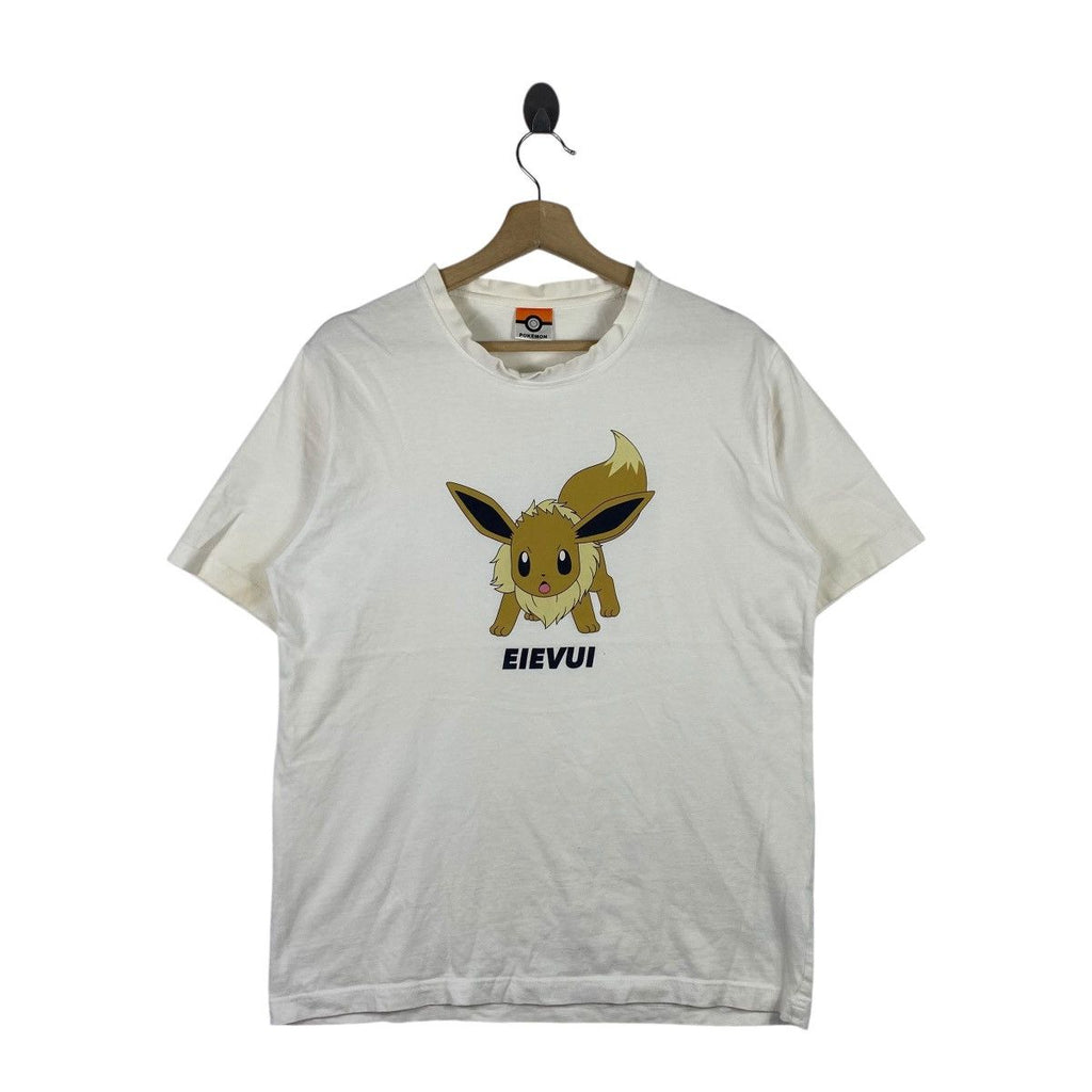 Vintage POKEMON NINTENDO EEVEE Evolutions Eievui Tee Shirt Top Pocket Monster