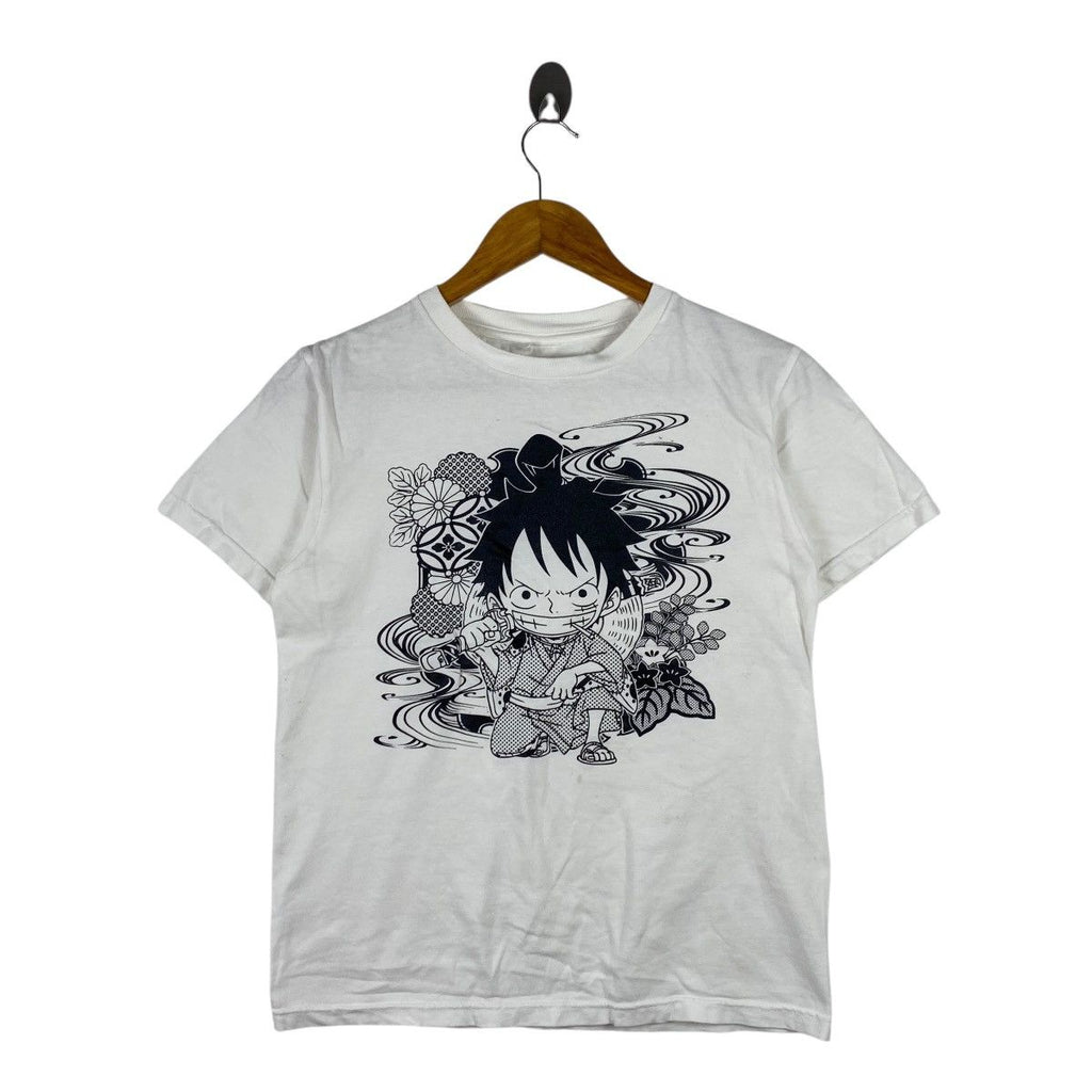 ONE PIECE ANIME Luffy Illustration Manga Movie Tee Shirt Top Pirates King Oda