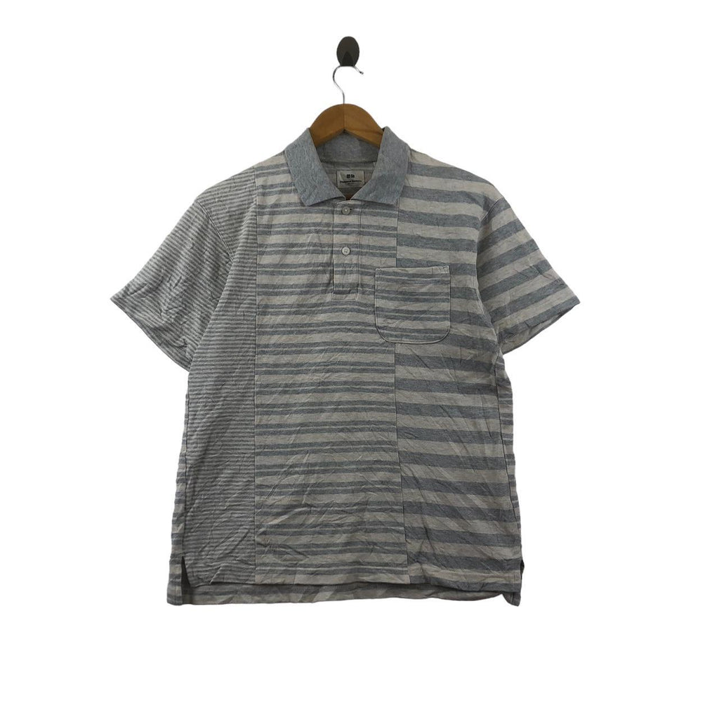ENGINEERED GARMENTS x UNIQLO Patchwork Polo Tee Shirt Reconstruct New York