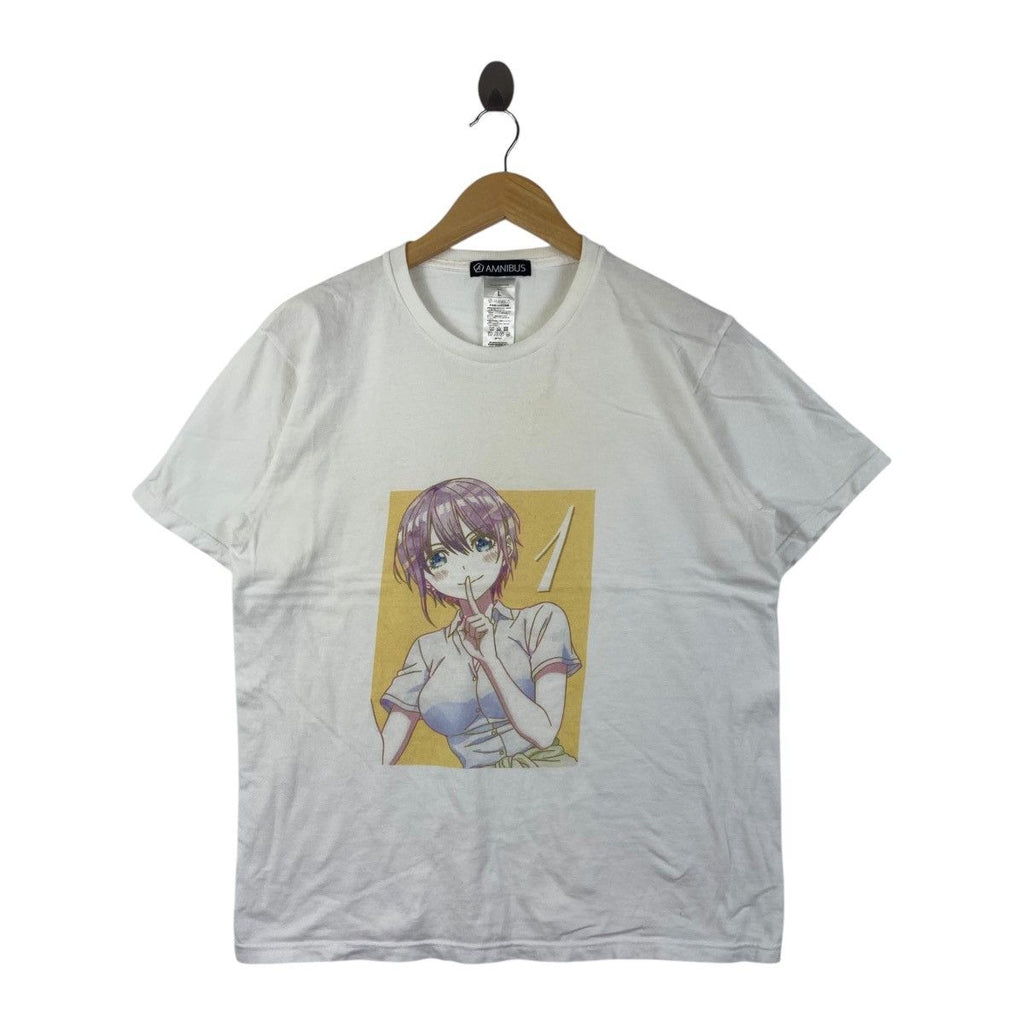 ICHIKA NAKANO ANI-ART Series Quintessential Quintuplets Tee Shirt Top Amnibus Kodansha