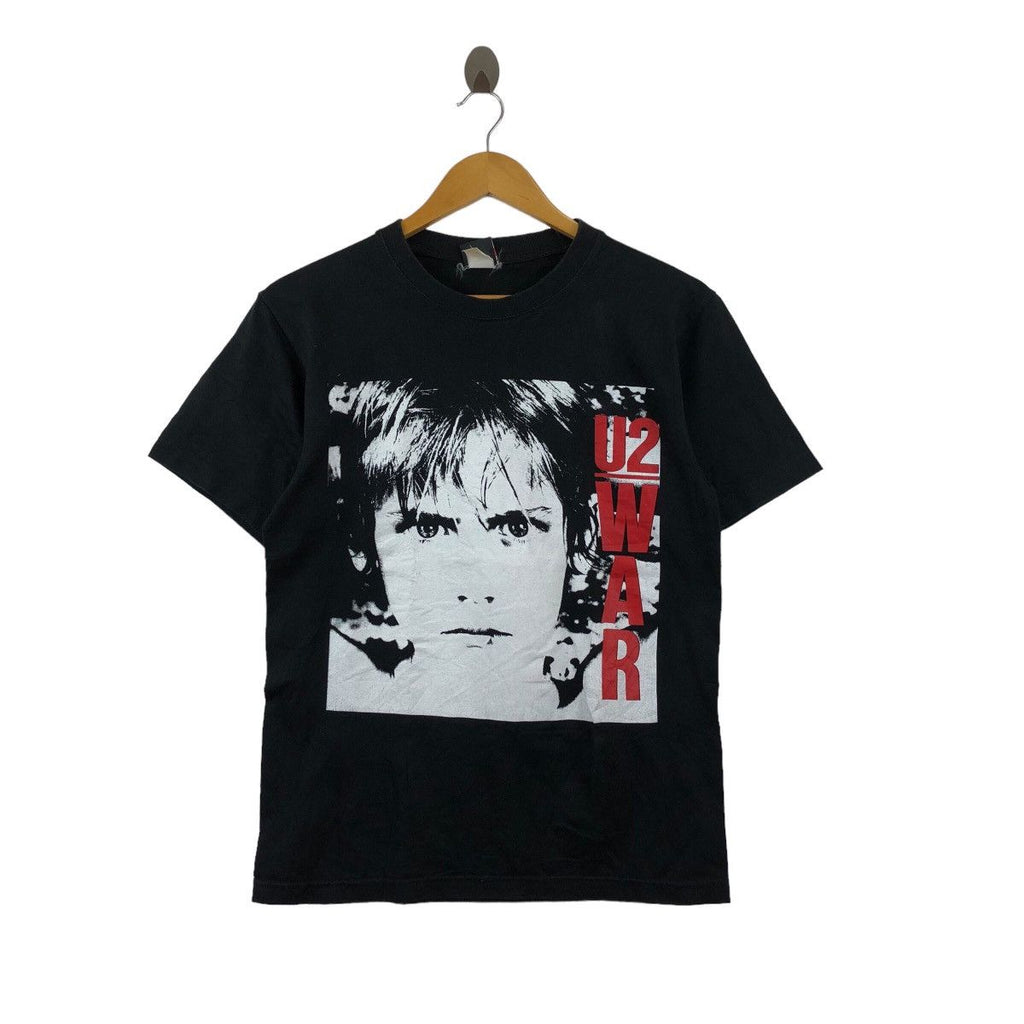 Vintage U2 WAR Album Sunday Bloody Sunday Tour Tee Shirt Album Live Concert Bono