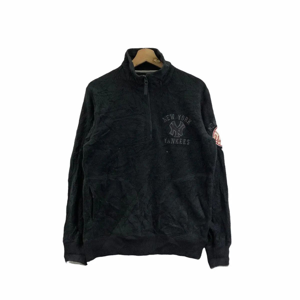 Vintage NEW YORK YANKEES Major League Baseball Fleece Jacket MLB