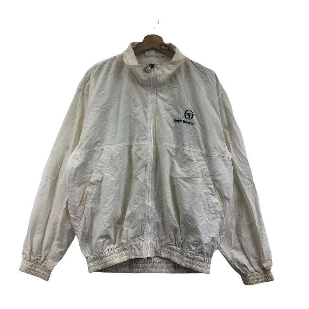 Vintage 90’ SERGIO TACCHINI TENNIS Sport Coach Jacket Windbreaker Wimbledon