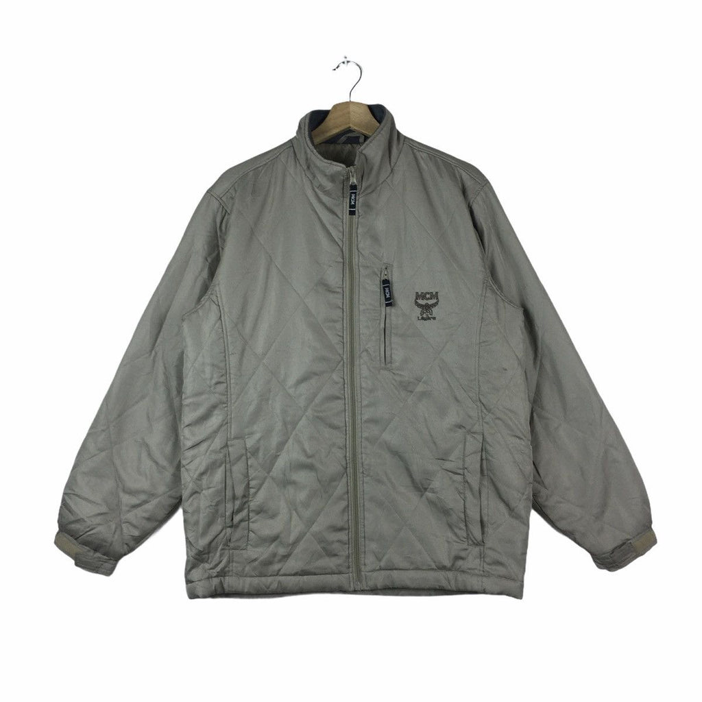 Vintage MCM LEGERE Michael Cromer Munich Quilted Puffer Jacket Windbreaker Parkas Outdoor