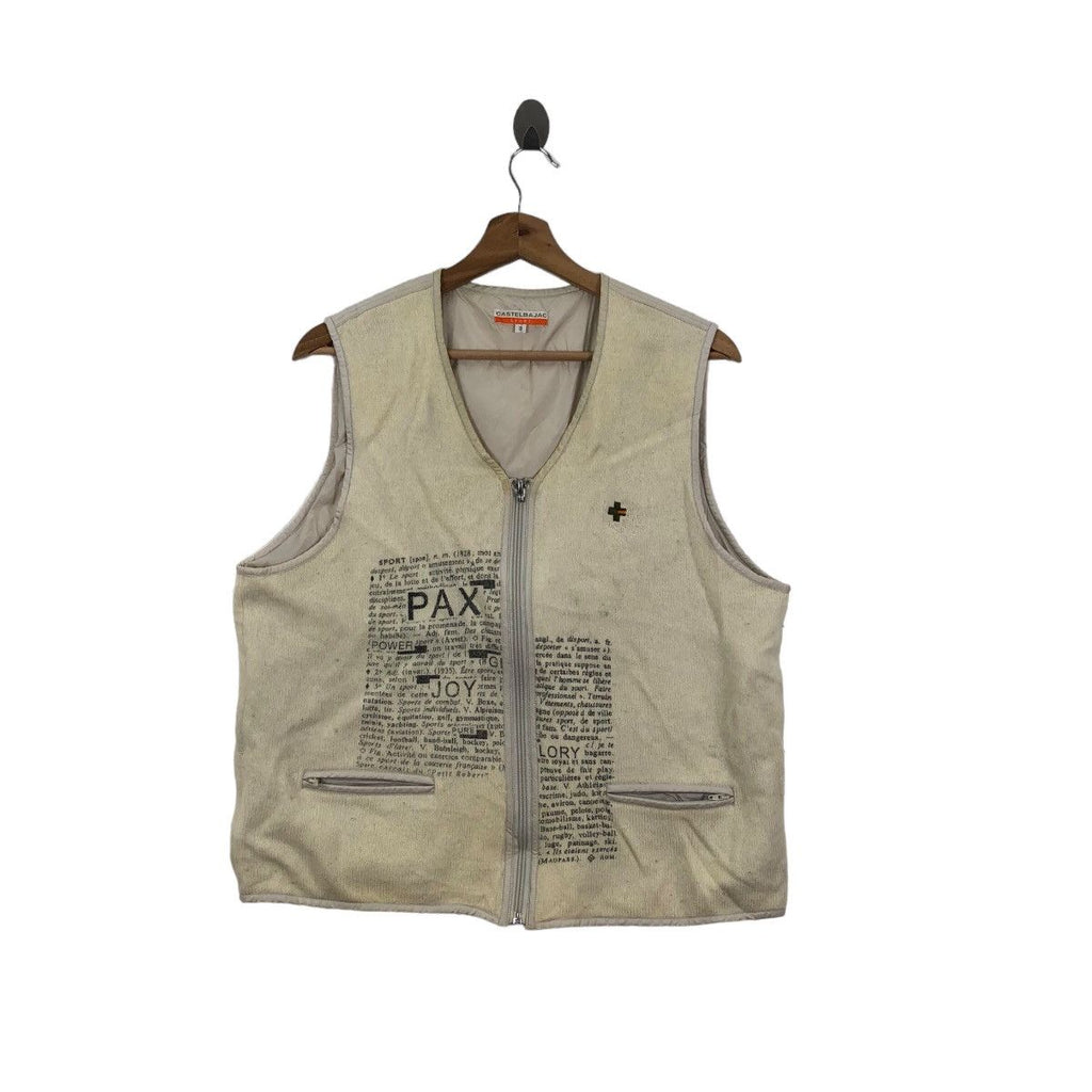 Vintage JEAN CHARLES CASTELBAJAC JCDC Pax Vest Jacket Outdoor Warm