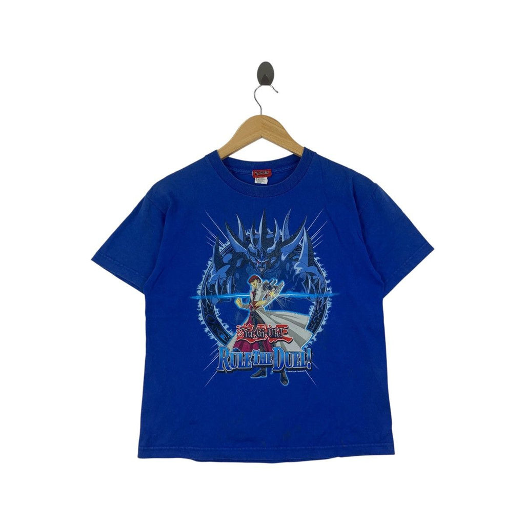 Vintage 1996 YU-GI-OH! MANGA ANIME Rule Duel Tee Shirt Top Kazuki Takahashi